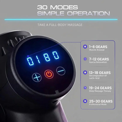 Gym Boosted™ Pro Percussion - Masaje Inteligente para Atletas Gym boosted